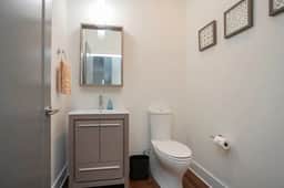 Unit 2 | Half bath on the second floor for your covenience!