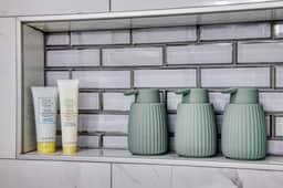 We provide fresh towels and all the bath essentials you need for a comfortable and convenient stay!