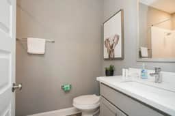 Convenience meets style in our full bath attached to Bedroom 3. Enjoy a clean and inviting space for a refreshing and rejuvenating experience!