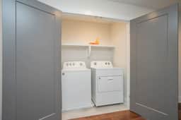 Don't spend anytime of your vacation at the laundromat, in unit washer and dryer make laundry a breeze!