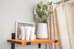 Our bathroom comes fully stocked with towels and bath essentials, so you can relax and rejuvenate worry-free!