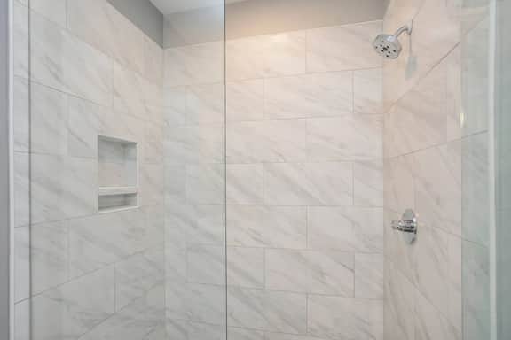 Refresh and rejuvenate in our pristine shower, offering hot water and all essentials for a soothing and clean bathing experience!