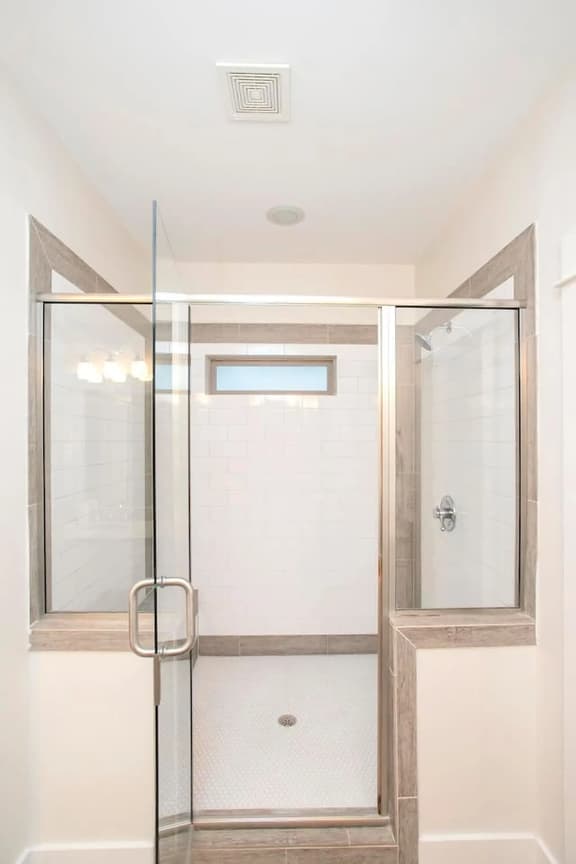 Enjoy a cool, refreshing wash in the walk-in shower in the master bathroom, a great way to start or finish your day!